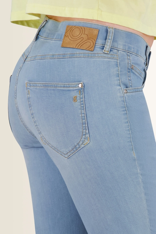 Capri broek in frisse wassing ZURI129 Gardeur
