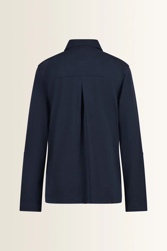 Cargo blouse in jersey