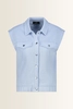 Cargo gilet met knopen Monari