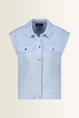 Cargo gilet met knopen Monari