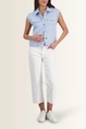 Cargo gilet met knopen Monari