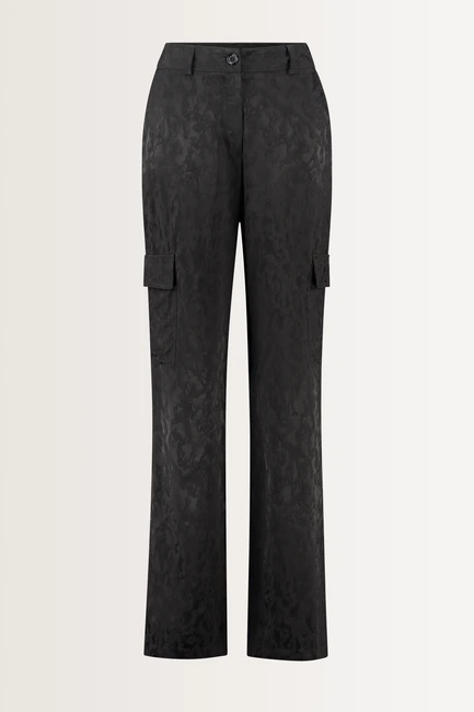 Cargo pantalon jacquard