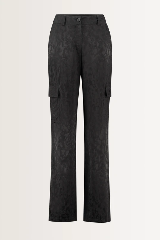 Cargo pantalon jacquard