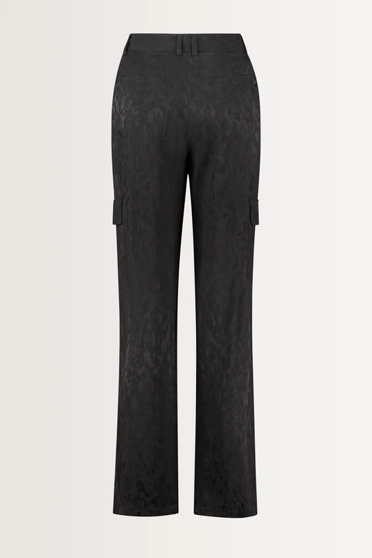 Cargo pantalon jacquard