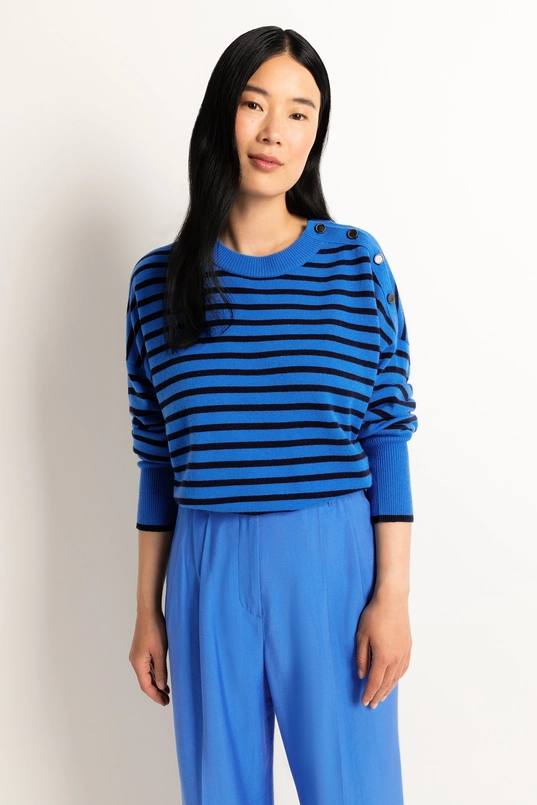 Cashmere mix streeptrui