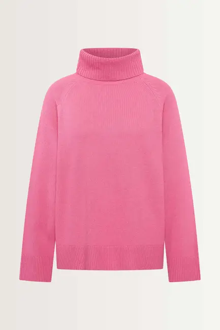 Cashmere trui met turtleneck