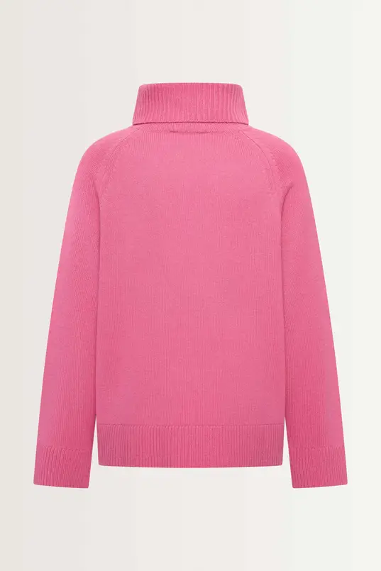 Cashmere trui met turtleneck