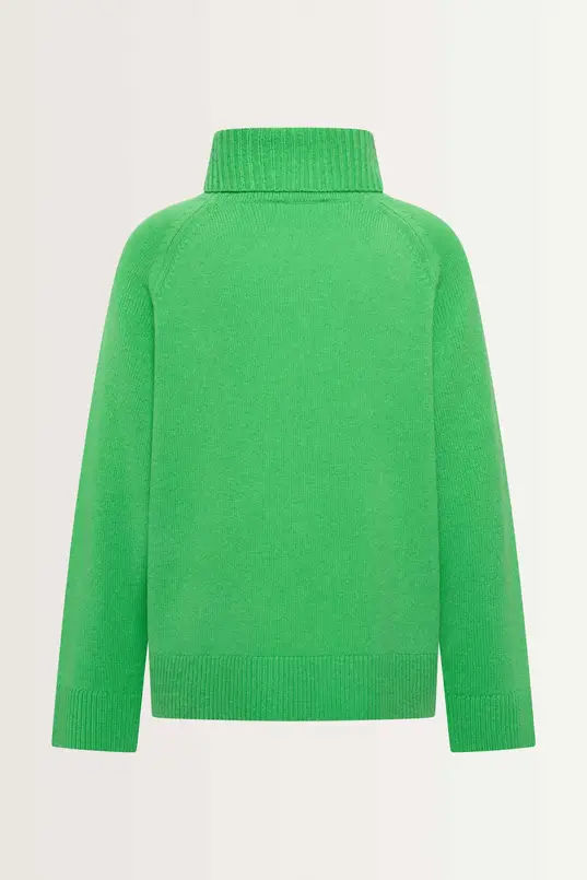 Cashmere trui met turtleneck