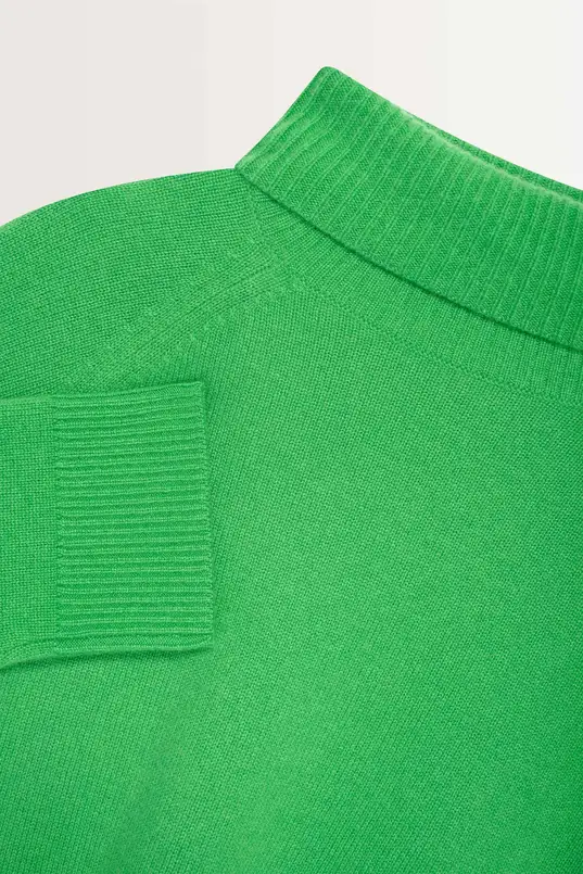 Cashmere trui met turtleneck