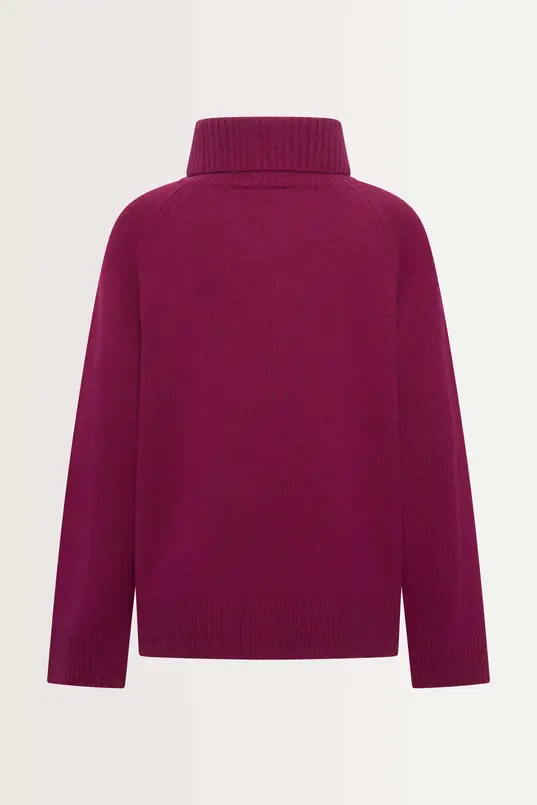 Cashmere trui met turtleneck