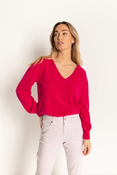 Cashmere V-hals trui