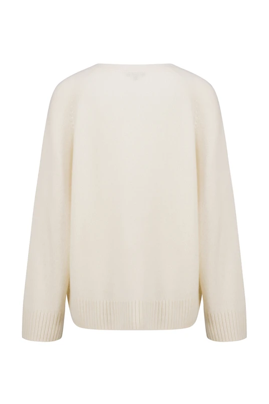 Cashmere V-hals trui