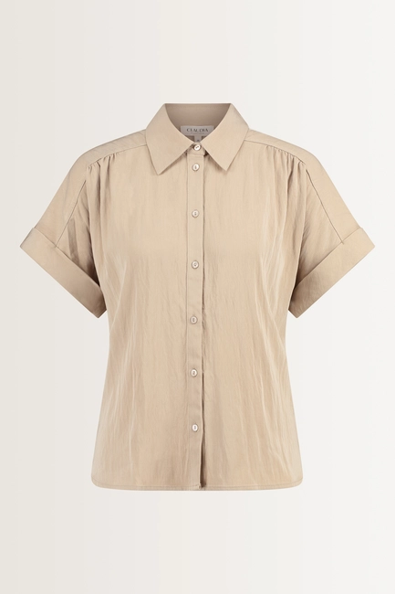 Casual blouse in soepele viscoseblend