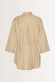 Casual blouse met strikceintuur