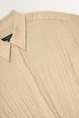 Casual blouse met strikceintuur