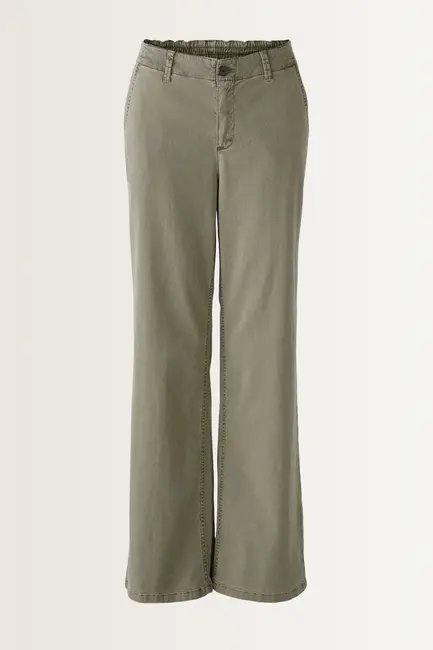 Casual broek met rechte pijpen OUI