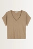 Casual T-shirt met V-hals Marc O'Polo