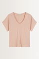 Casual T-shirt met V-hals Marc O'Polo
