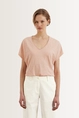 Casual T-shirt met V-hals Marc O'Polo