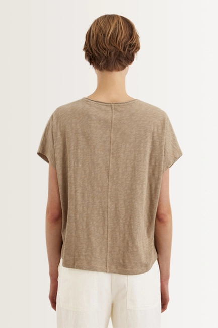 Casual T-shirt met V-hals Marc O'Polo