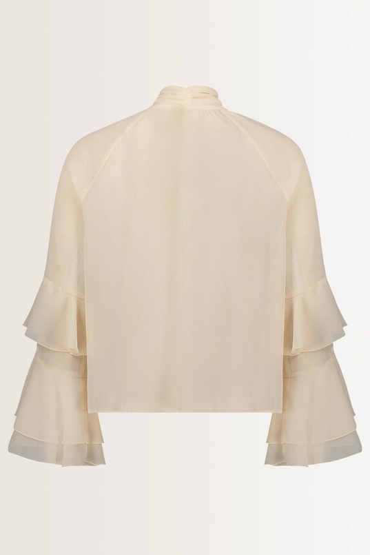 Chiffon blouse met strikdetail Vera Mont