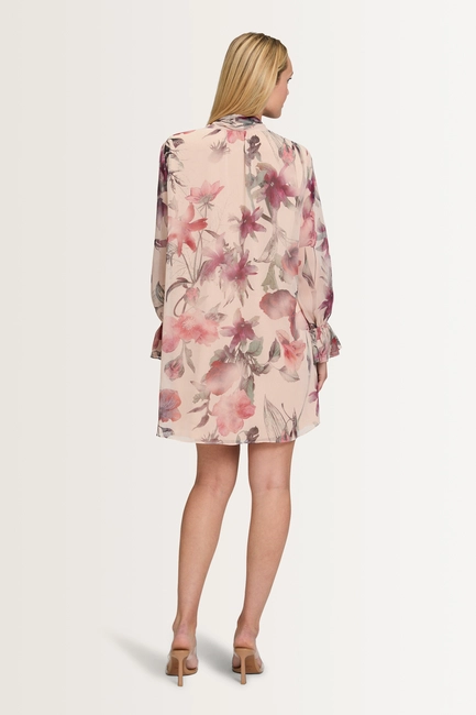 Chiffon jurk met bloemenprint Vera Mont
