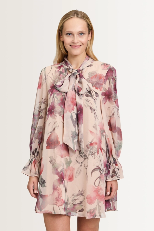 Chiffon jurk met bloemenprint Vera Mont