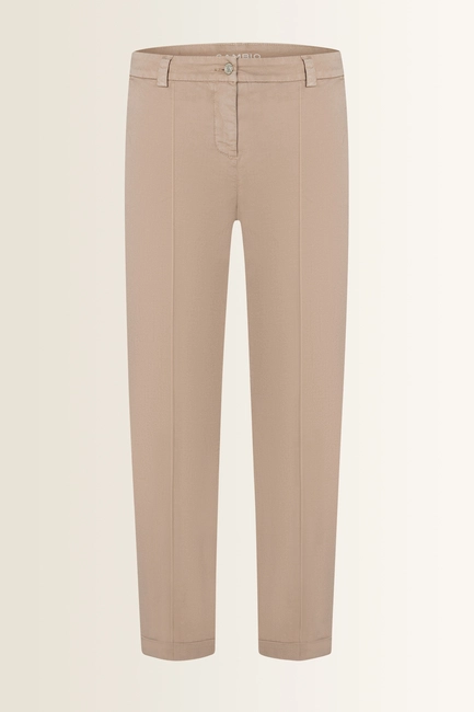 Chino broek met omslag Karina Cambio