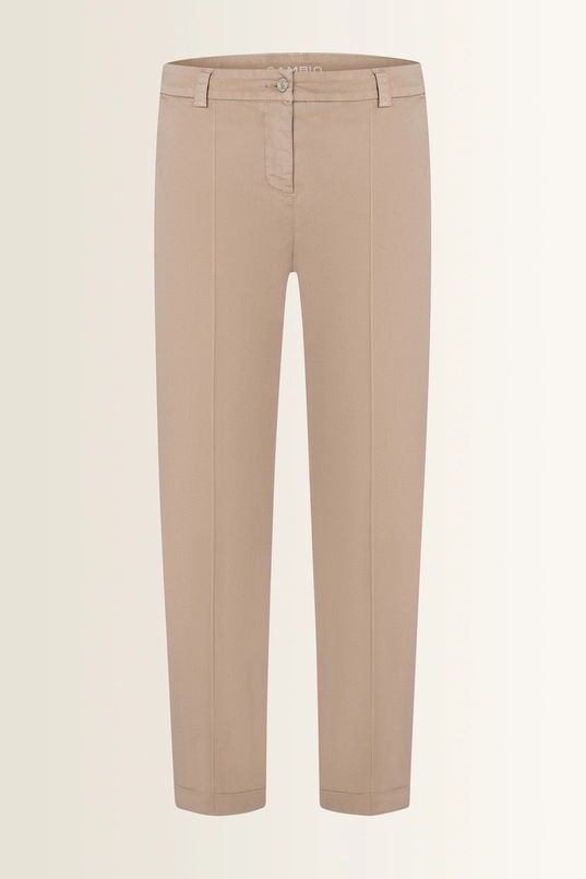 Chino broek met omslag Karina Cambio