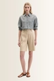 Chino short van linnen Marc O'Polo