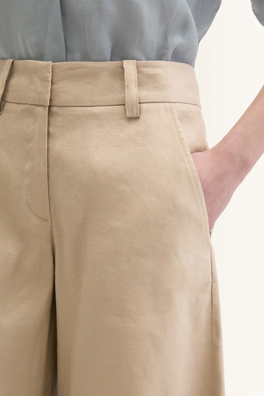 Chino short van linnen Marc O'Polo