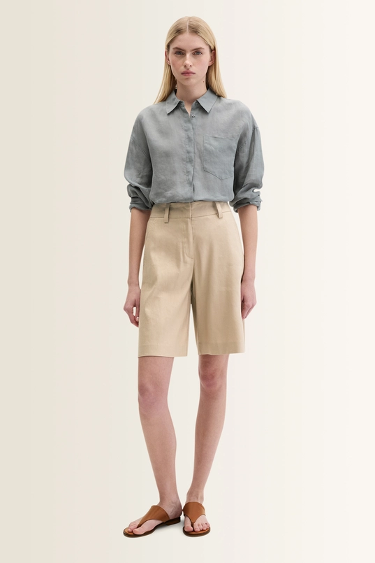 Chino short van linnen Marc O'Polo