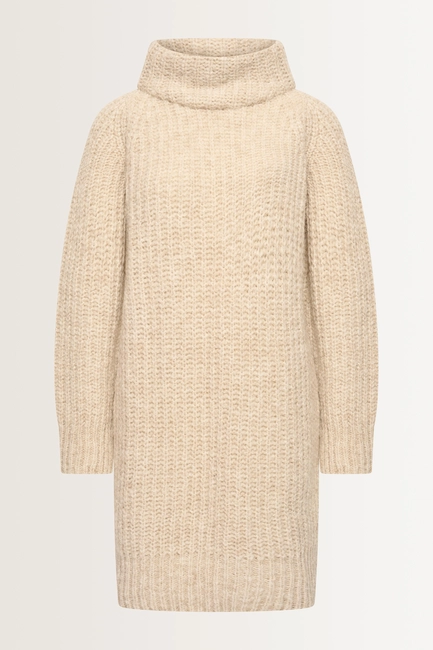 Chunky knit jurk