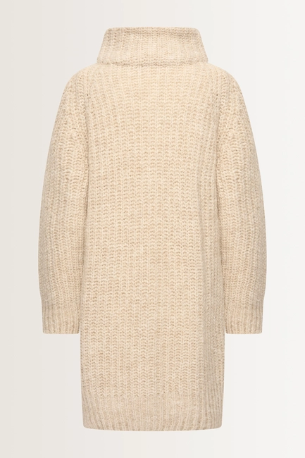 Chunky knit jurk
