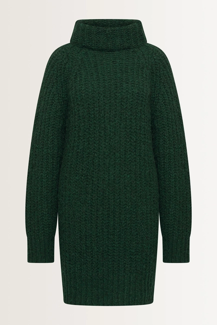 Chunky knit jurk