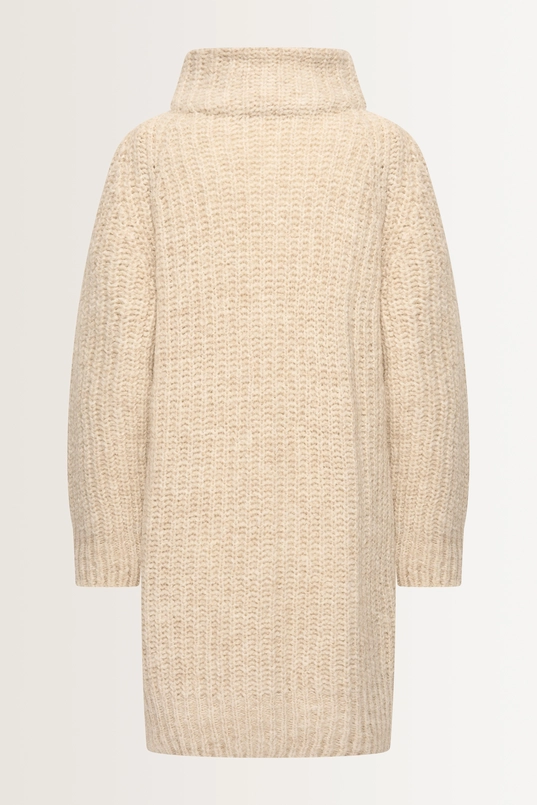 Chunky knit jurk