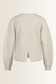 Chunky trui met splitdetail