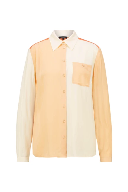 Colourblocking blouse