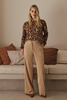 Corduroy broek met aantrekkoord