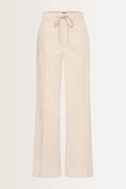 Corduroy broek met aantrekkoord