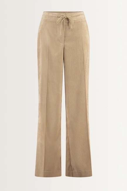 Corduroy broek met aantrekkoord