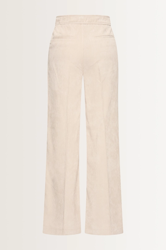 Corduroy broek met aantrekkoord