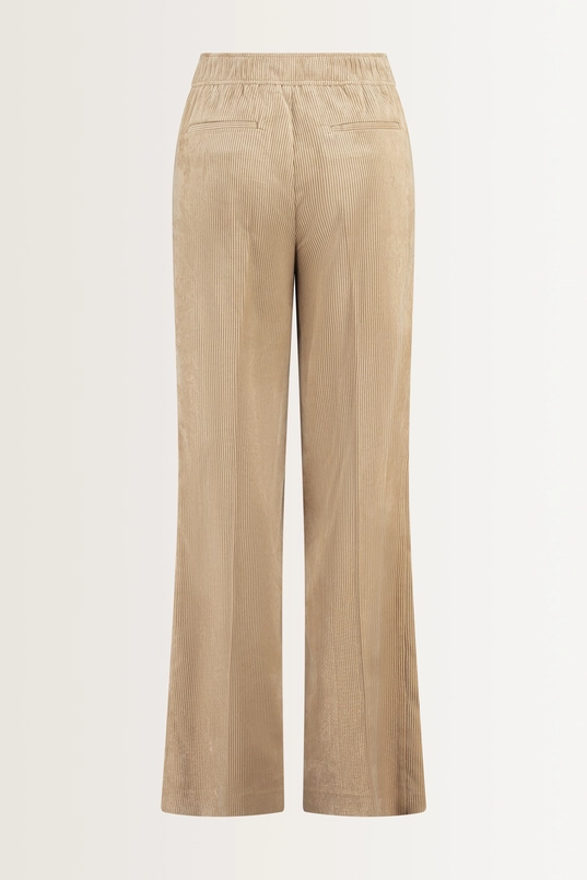 Corduroy broek met aantrekkoord