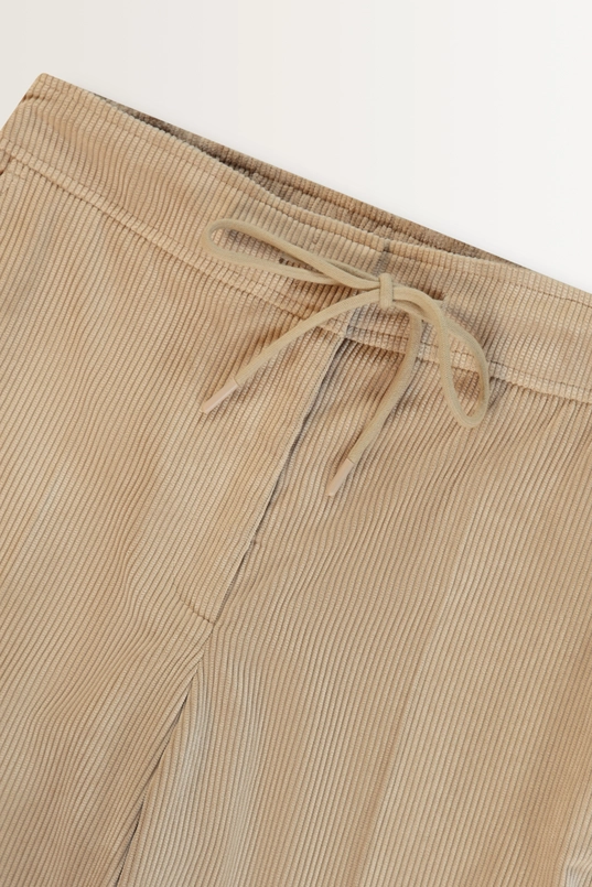Corduroy broek met aantrekkoord