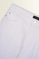 Cropped jeans met brede omslag