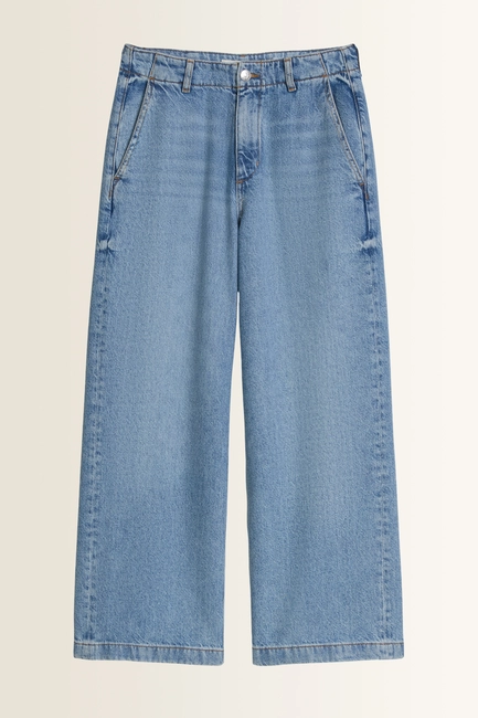 Cropped jeans met wijde pijpen Marc O'Polo