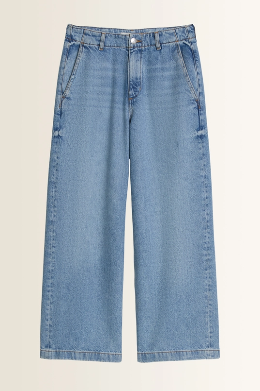 Cropped jeans met wijde pijpen Marc O'Polo