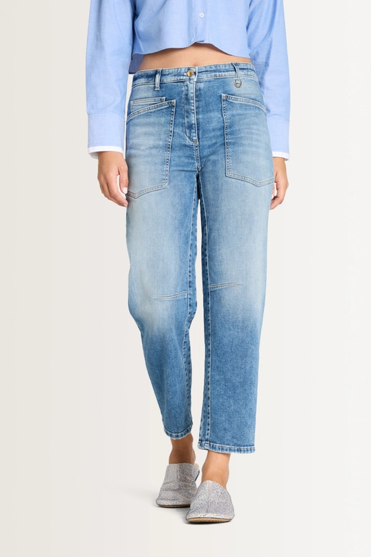 Cropped O-shape jeans Ocean Cambio