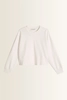 Cropped sweater logodetail Marc O'Polo