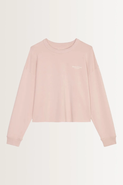 Cropped sweatshirt statementprint Marc O'Polo